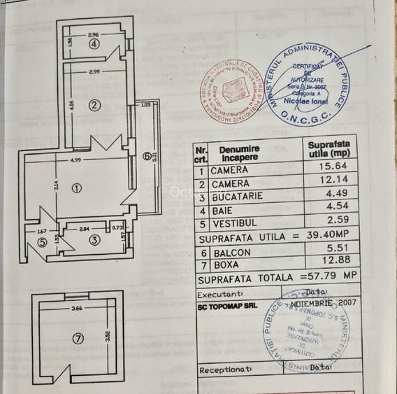 Deosebit Art-Deco 2 cam Dorobanti, Parter Inalt cu balcon inchis - 16