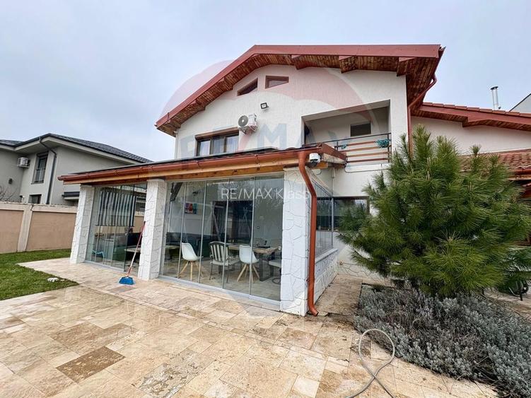 Vilă cu 6 camere, piscina si teren 1300 mp, de vânzare în Otopeni - 17