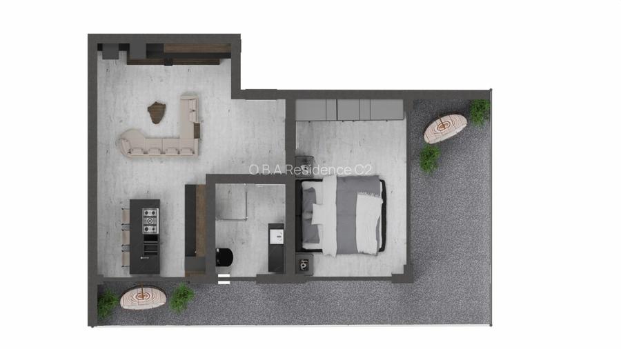 Apartament 2 camere Mamaia Nord - OBA Residence - Predare Decembrie 2025 - 6