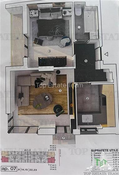 Apartament modern 2 camere, incalzire in pardoseala, posibilitate loc de parcare - 5