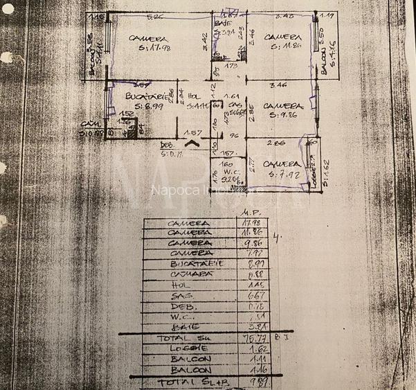Apartament 4 camere de vanzare in Zorilor, Cluj Napoca - 9