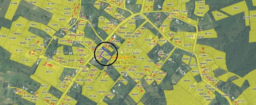 Ocazie! Vorovesti TEREN 1787mp intravilan toate utilitatile cu deschidere doua s - 10