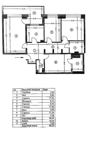 Apartament 4 Camere Decomandat in Pantelimon la 950 m Metrou - 5