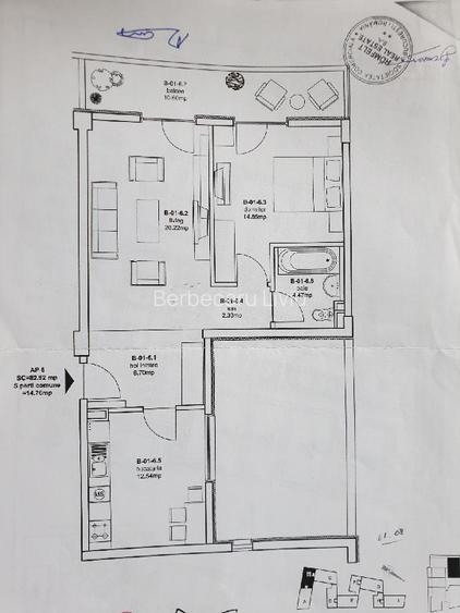Ap 2 camere + boxa, 70mp, complex residential Ghica Plaza - 8
