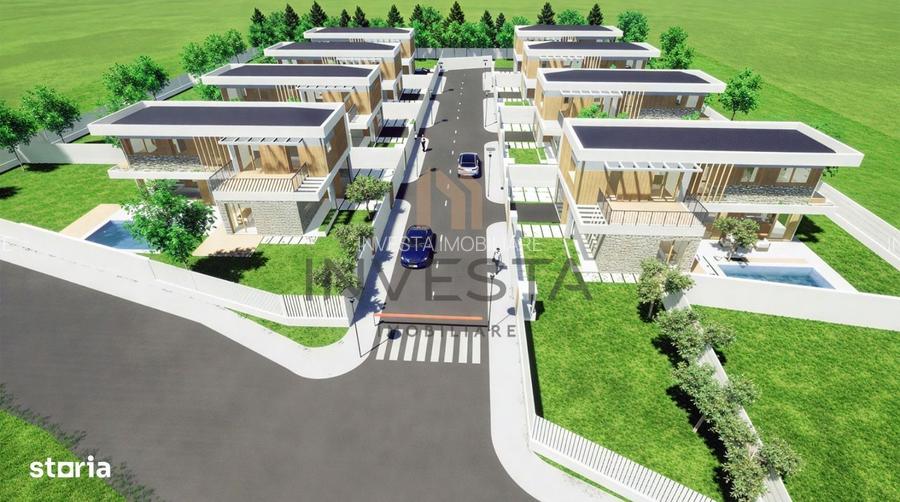 Casa individuala nZEB cu piscina, 501 mp teren, 160mp utili, Sanicoara - 22