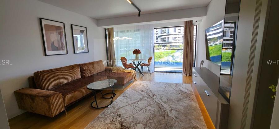 Apartament de închiriat 2 camere Yacht Kid Floreasca | 53 mp + terasă 13 mp - 3