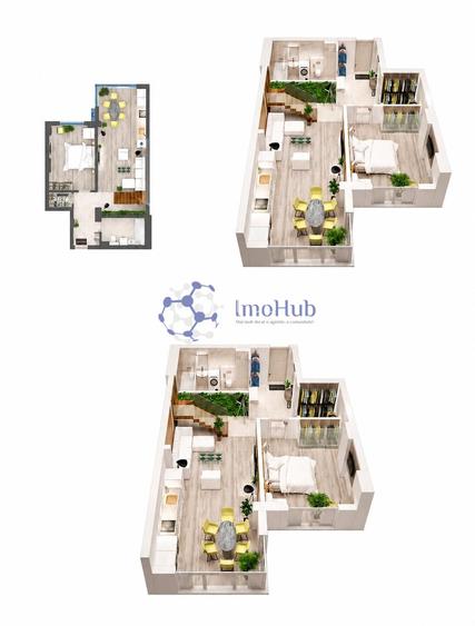Penthouse cu terasă spectaculoasă - 2
