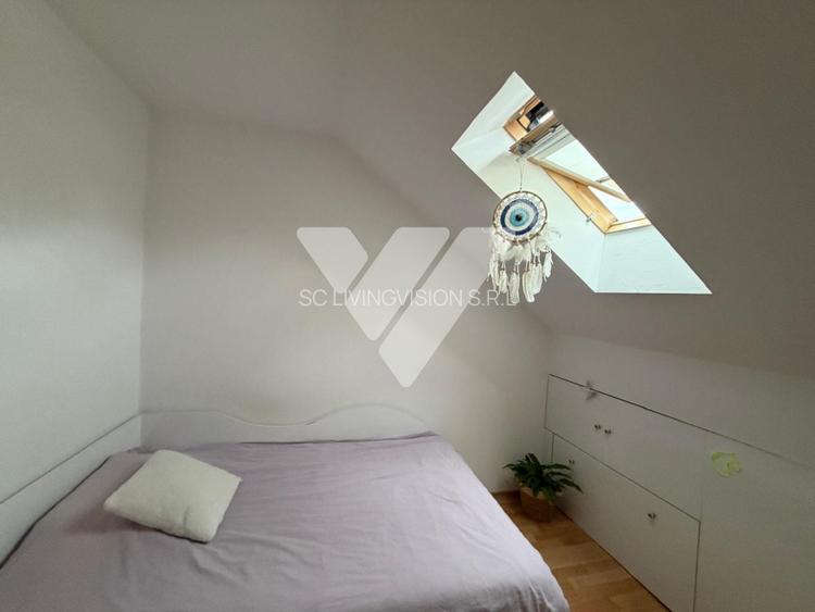 Apartament 3 camere la mansarda mobilat 76 mp Ciresica Sibiu - 3