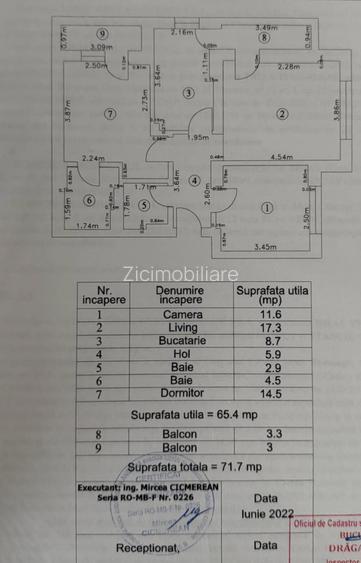 Apartament 3 camere | 2 băi | Bloc nou 2022 | Parcare inclusă | Drumul Taberei - 11