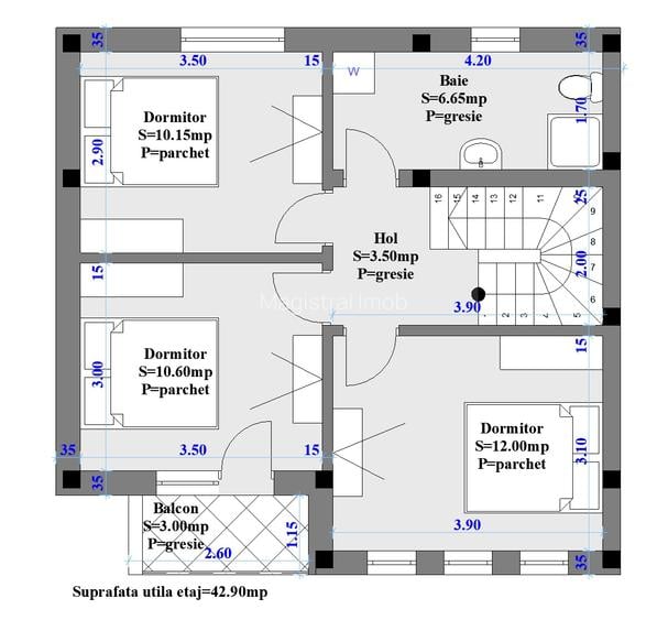 Casa 4 camere 2 bai 93mp Capat Pacurari Valea Lupului - 3