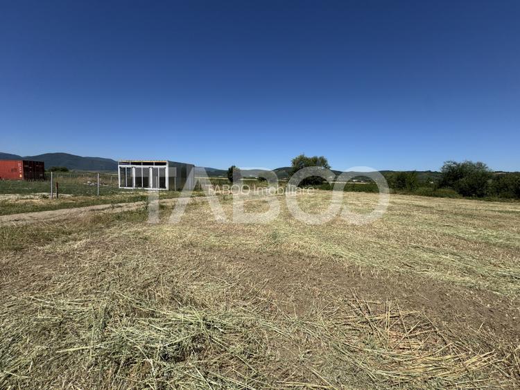 Teren intravilan 3752 mp parcelabil zona fostelor sere Cristian Sibiu - 4