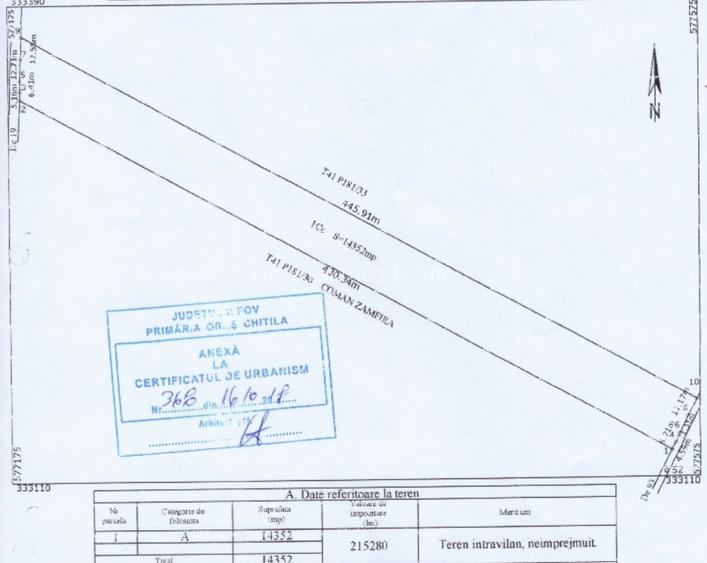 De vanzare teren industrial – Ideal pentru dezvoltare hale Chitila - 4