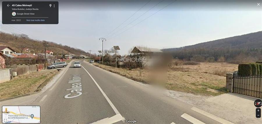 Valea Budului - teren intravilan - deschidere la DN - 3