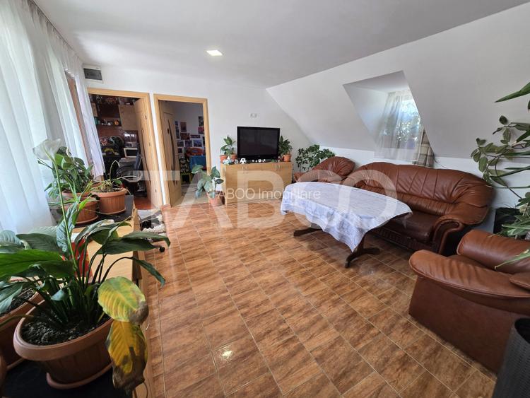 Casa individuala de vanzare teren 457 mp garaj Trei Stejari Sibiu - 11