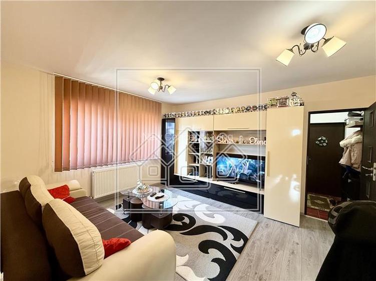 Apartament de vanzare in Sibiu - 2 camere + balcon - Etaj 2 - - 2