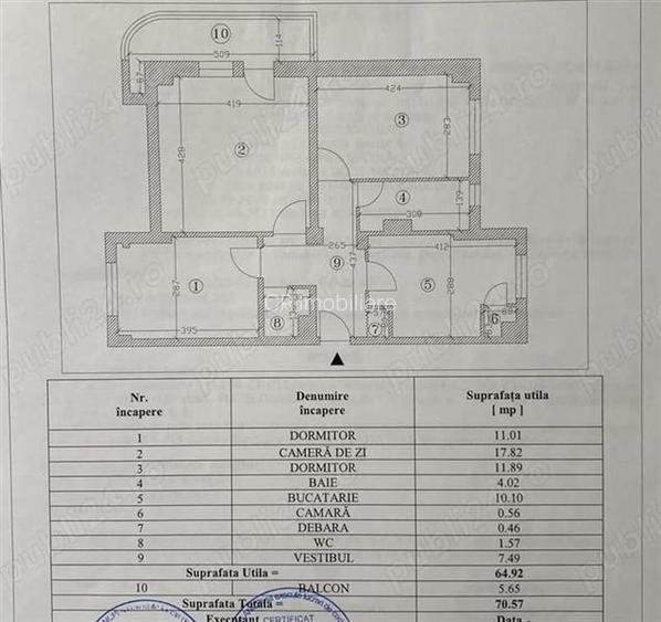 Apartament 3 camere Timpuri Noi/ Metrou - 2