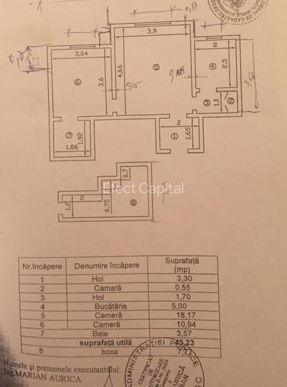 Apartament 3 camere (format din ap 2 camere + garsoniera) - 1
