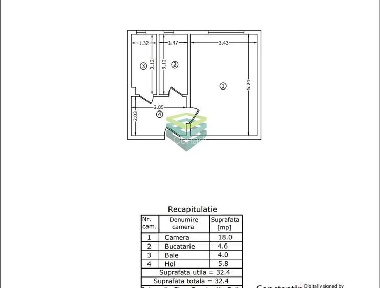 Apartament zona Dristor Ramnicu Sarat  Ideal Investitie si Renovare - 3
