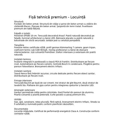 ANSAMBLU LOCUINȚE INDIVIDUALE ÎN REGIM CUPLAT