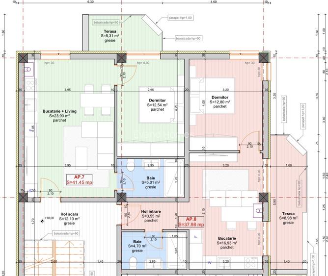 Oportunitate reala in Mosnita – apartamente cu 2 camere cu pret excelent - 2