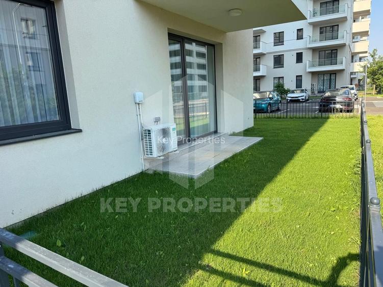 Greenfield, 2 camere nou, prima inchiriere cu gradina - 70 mp si parcare - 15