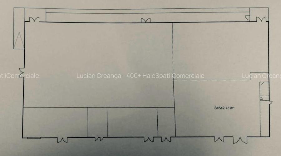 Hala renovata cu rampa de la 492mp la 1000mp, zona Carrefour Felicia - 5
