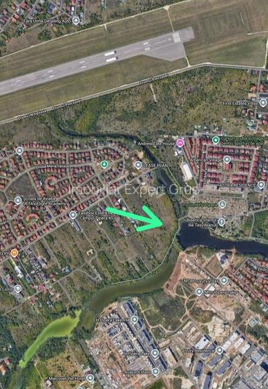 Zona Pipera-Henri Coanda 1615 mp deschidere la lac - 2