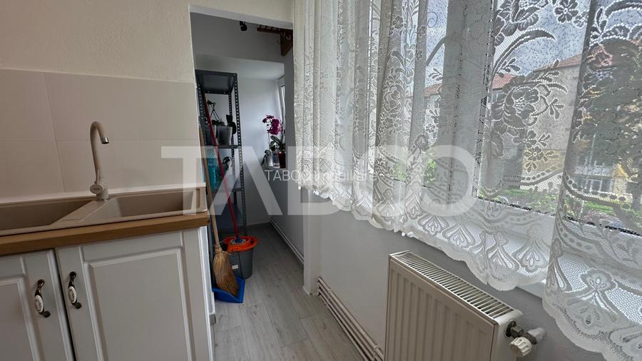 Apartament 45 mpu 2 camere decomandat  mobilat zona Terezian Sibiu - 13