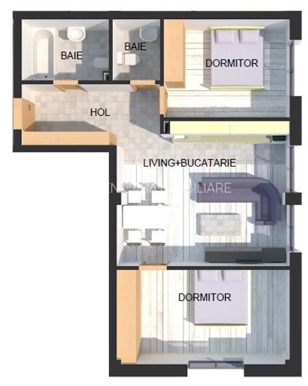 Apartament 3 camere | 2 băi | zona Tăuțului / Subcetate / Poligon - 11
