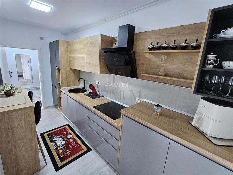 Apartament 1 camera-Utilat-Mobilat-Centrala-Panouri fotovoltaice-Loc de parcare- - 4