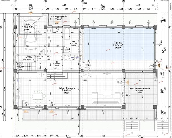 Casa cu piscina interioara si proveliste catre CETATE - 26
