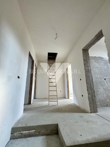 Casa finalizata 4 camere 110 mp utili si teren 390 mp Sura Mica Sibiu - 11