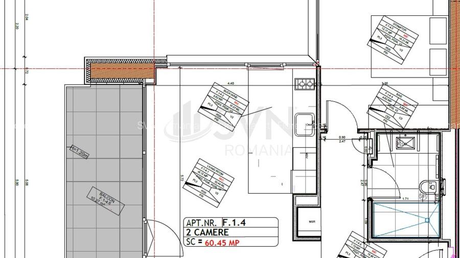 REA1019948 Apartament 2 camere I One Lake Club - 7