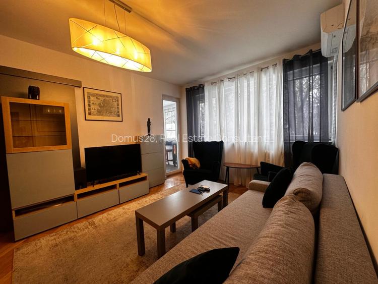 Apartament 2 camere premium, prima închiriere, mobilat modern, metrou Bazilescu - 17