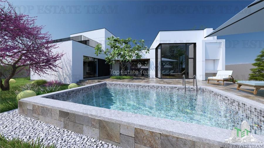 Vila lux teren 700mp cu piscina si garaj langa Soseaua de Centura - 14