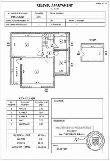 Oprtunitate| Casa 5 Camere de Vanzare | Clucerului- Domenii- - 19