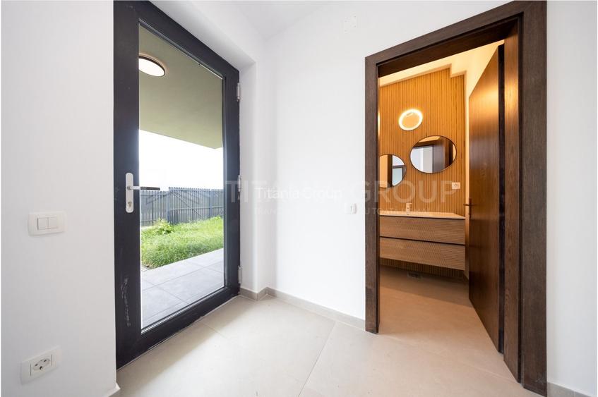 Casa individuala 4 camere, teren de 596 mp, partial mobilata, Cristian - 18