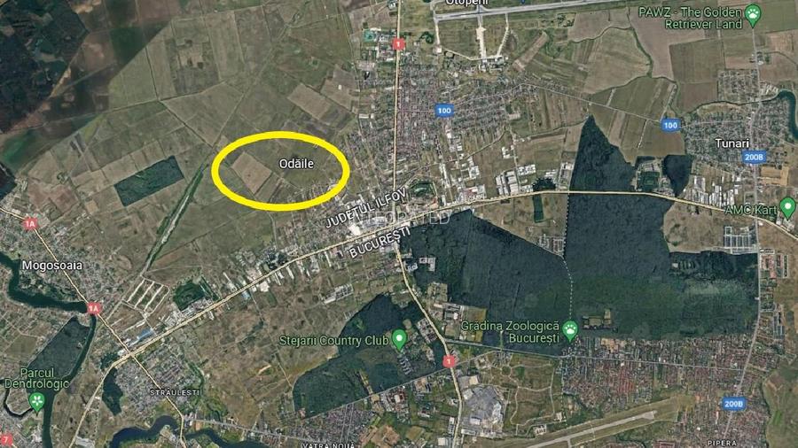 Teren extravilan 13.500 mp Otopeni - 2