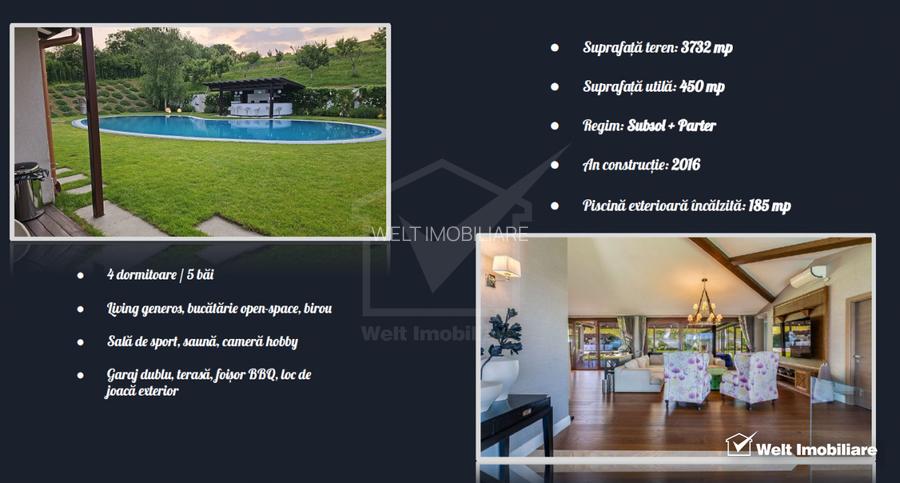 Casa individuala premium| piscina exterioara |Teren 3730 mp| la 11 km de Cluj - 16