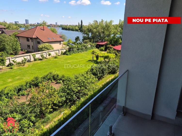 SISESTI-2 camere mobilate, 2 bai, terasa cu vedere lac, bloc boutique, parcare! - 2