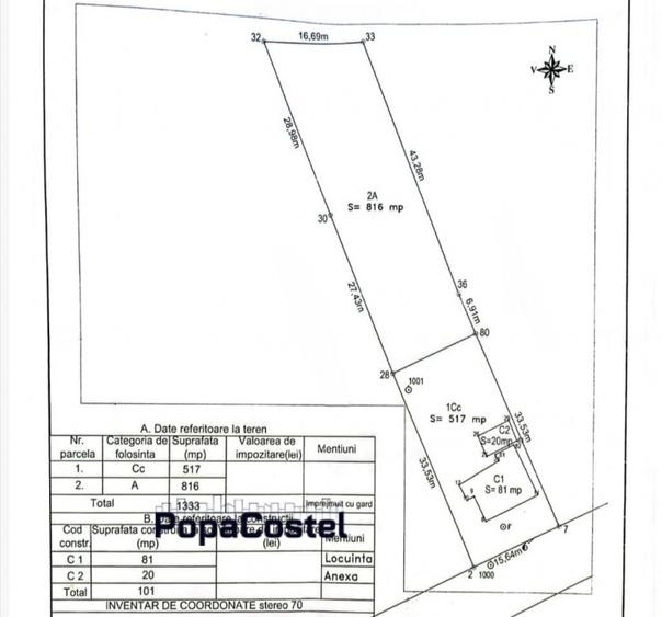 Moara Vlasiei teren 1333 mp deschidere 16 m la lac, utilitati, acces rapid A3 - 14