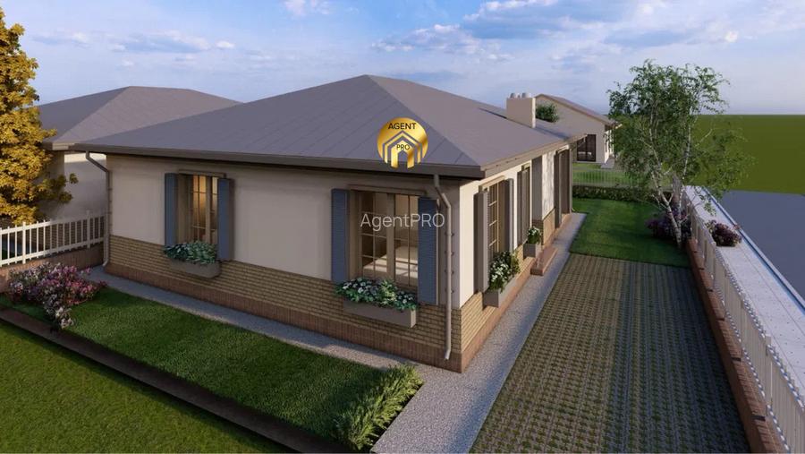 Vila Individuala Parter+Pod 4 camere - 300mp teren - Otopeni - 12