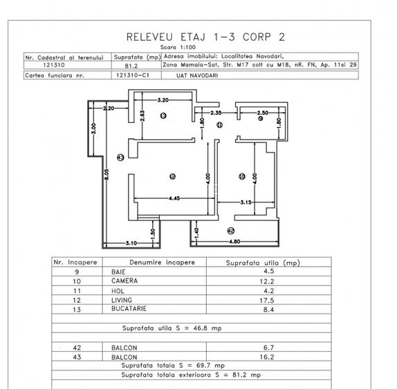 Apartament cu terasa 23 mp in MAMAIA bloc finalizat, vedere la LAC - 6