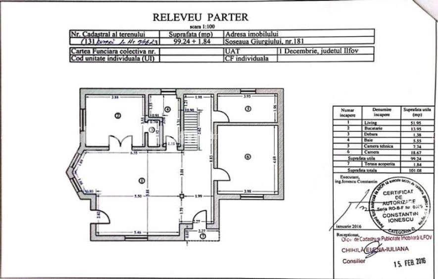 Vila P+1+Teren 1094MP + Gradina + Livada + Garaj | 1 Decembrie - Sos. Giurgiului - 49