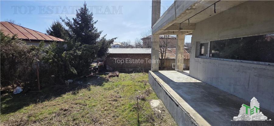 Domnesti - Oportunitate investitie/ Teren 1.643 mp + casa la gri 476mp/  pozitie - 3