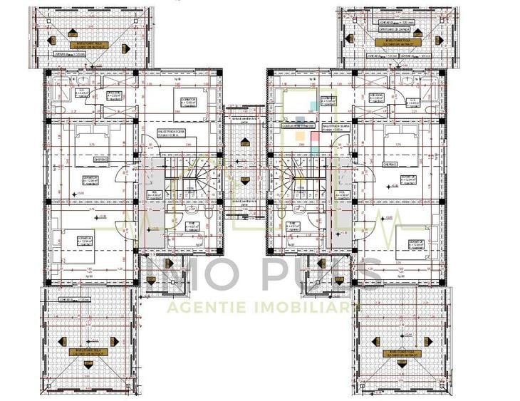Duplex despartit de camera tehnica. Carport. - 2