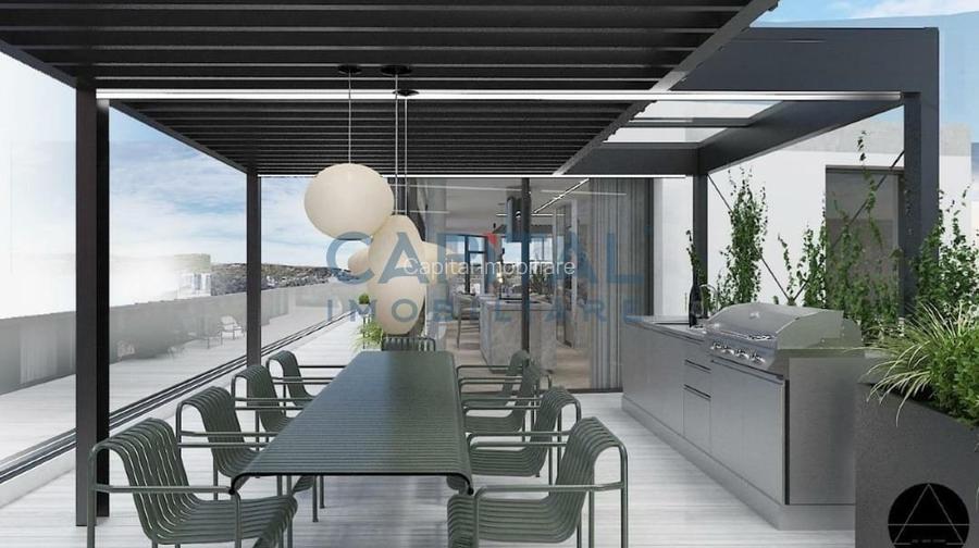 Penthouse 134mp, terasa circulara, 2 locuri parcare, zona Cipariu  - 7