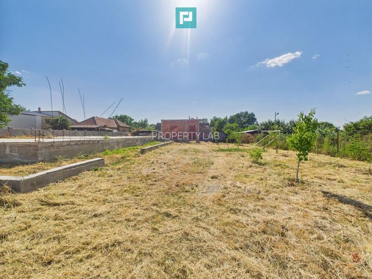 Teren 1000 mp Uliuc, cu fundație și proiect casă - 6