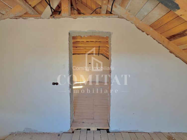 Casă de tip duplex | Stadiu semifinisat | 4 camere | Zona Câmpului - 15