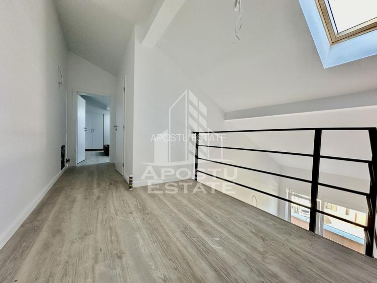 Apartament tip penthouse, bucatarie inchisa, mobilat, situat in Giroc - 8